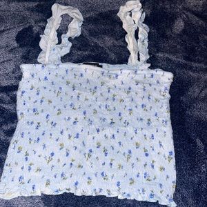 Forever 21 smocked tank top